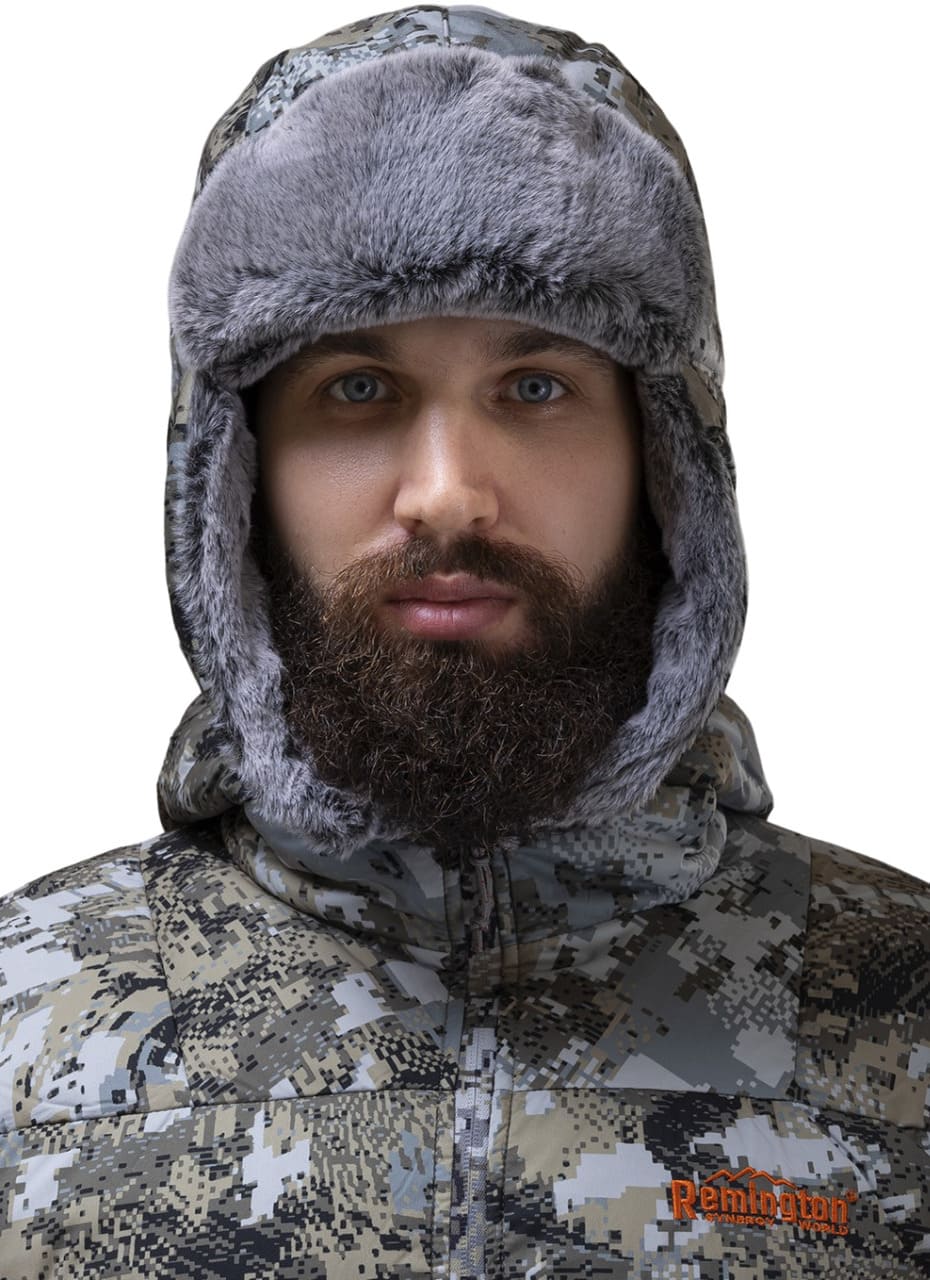 Шапка ушанка Remington Disguise Winter forest