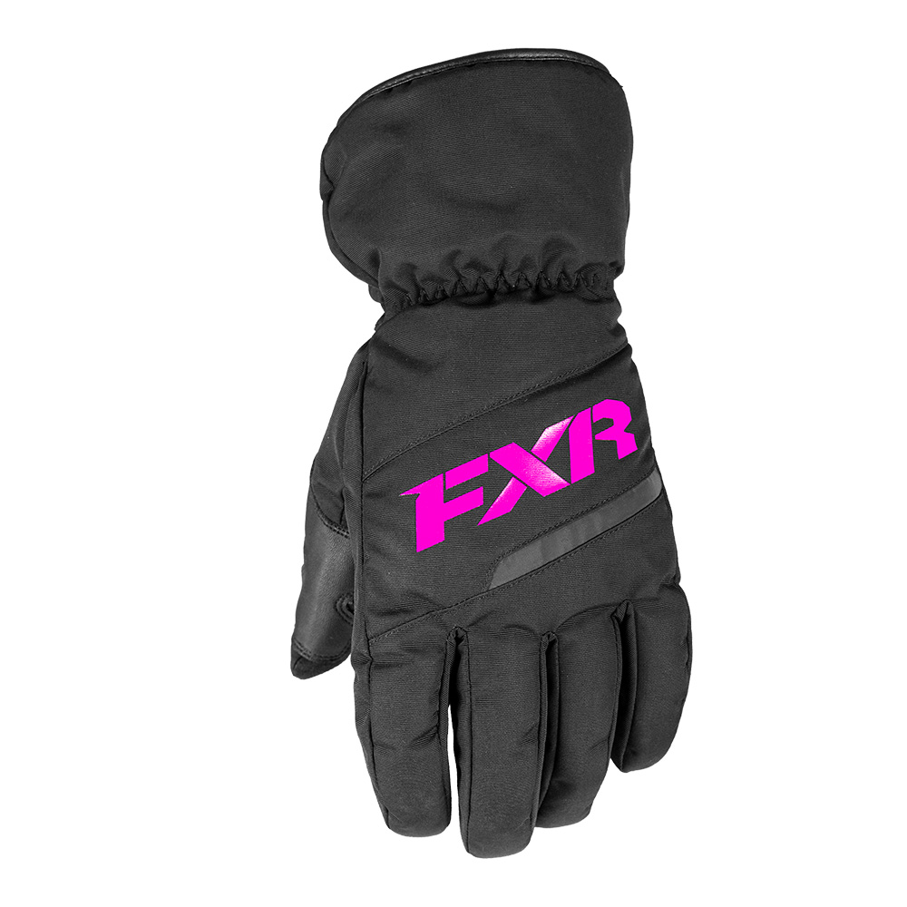 Перчатки  FXR Octane c утеплителем (Black/Fuchsia, M)