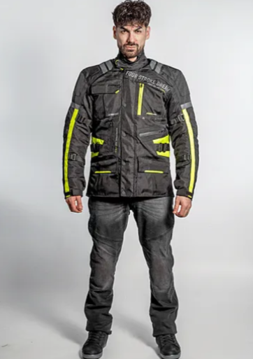 Мотокуртка ткань FSD BERLIN black