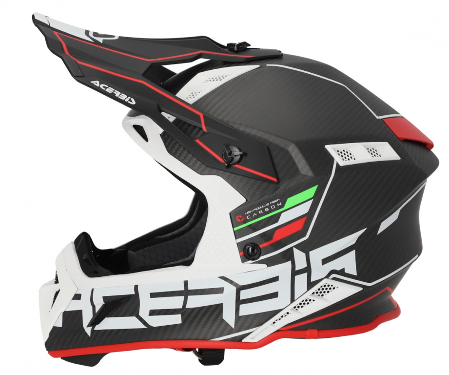 Шлем Acerbis STEEL CARBON 22-06 Black/Red, L