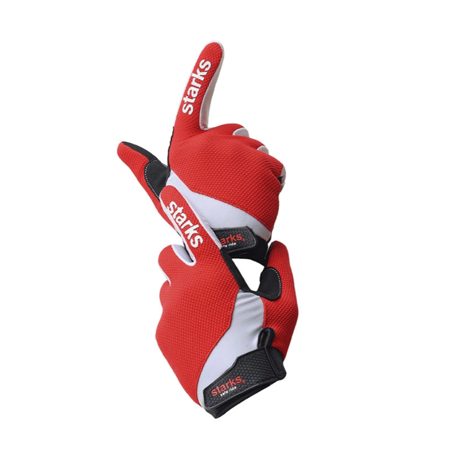 STARKS Перчатки для кросса Phoenix Текстиль Красный (M)