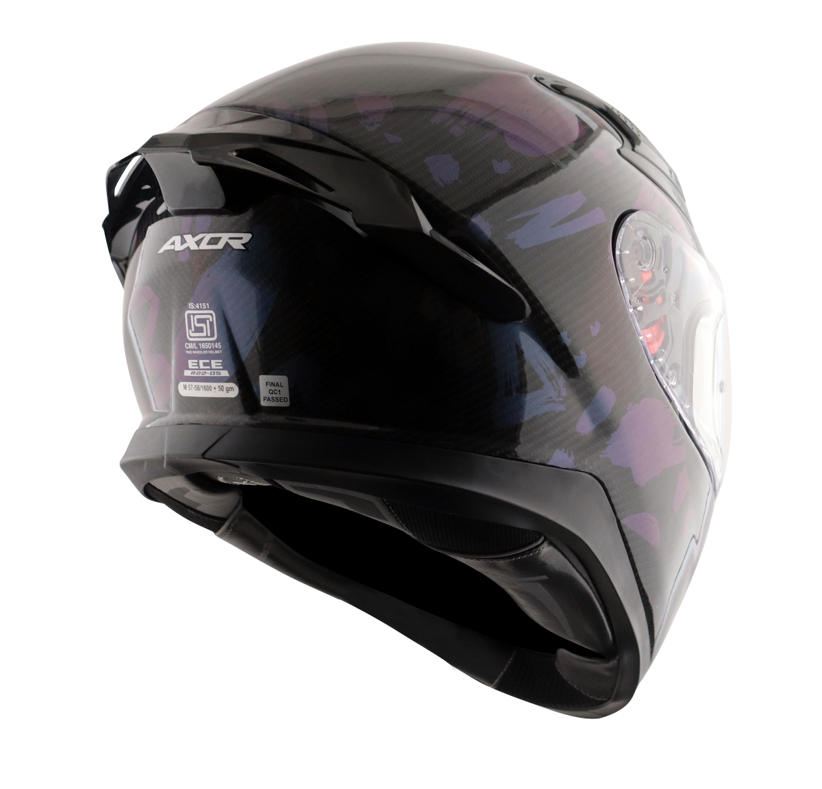 Шлем AXOR APEX BRUTE SMALL CHECKS, карбон 