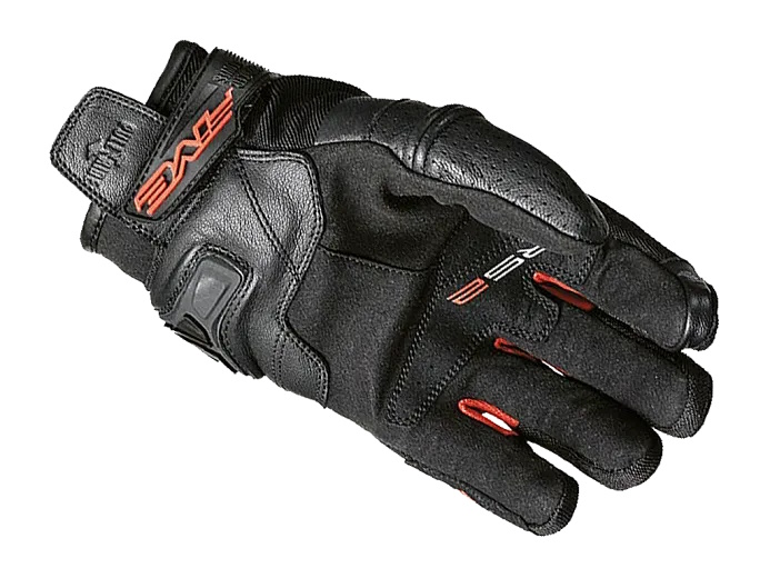 Мотоперчатки FIVE RS2 EVO Black/red 11/XL