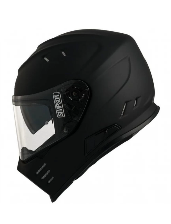 SIMPSON Шлем VENOM MATT BLACK L