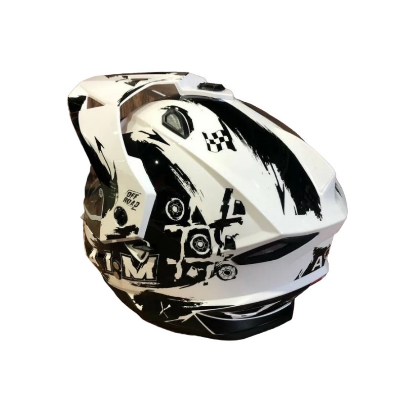 Шлем детский Aim JK802Y White/Black