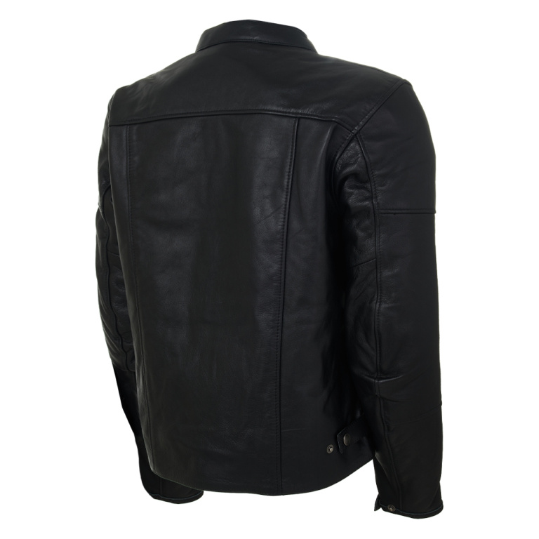 MCP Мотокуртка мужская кожаная классическая Markhore (черный 2XL)