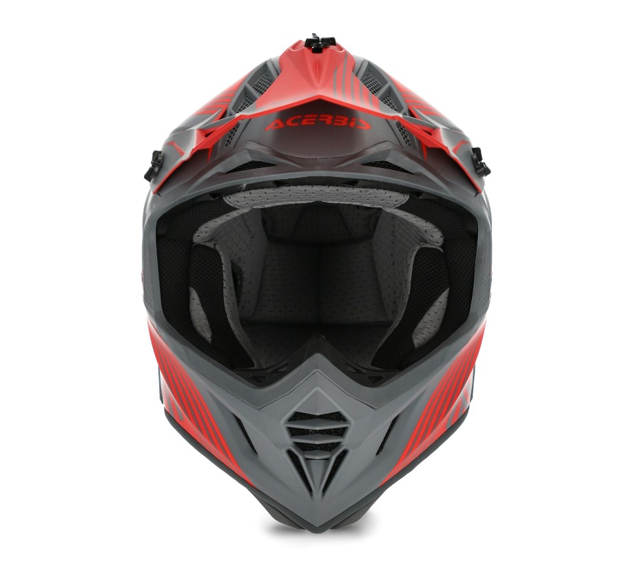 Шлем Acerbis X-TRACK Grey/Red, XS