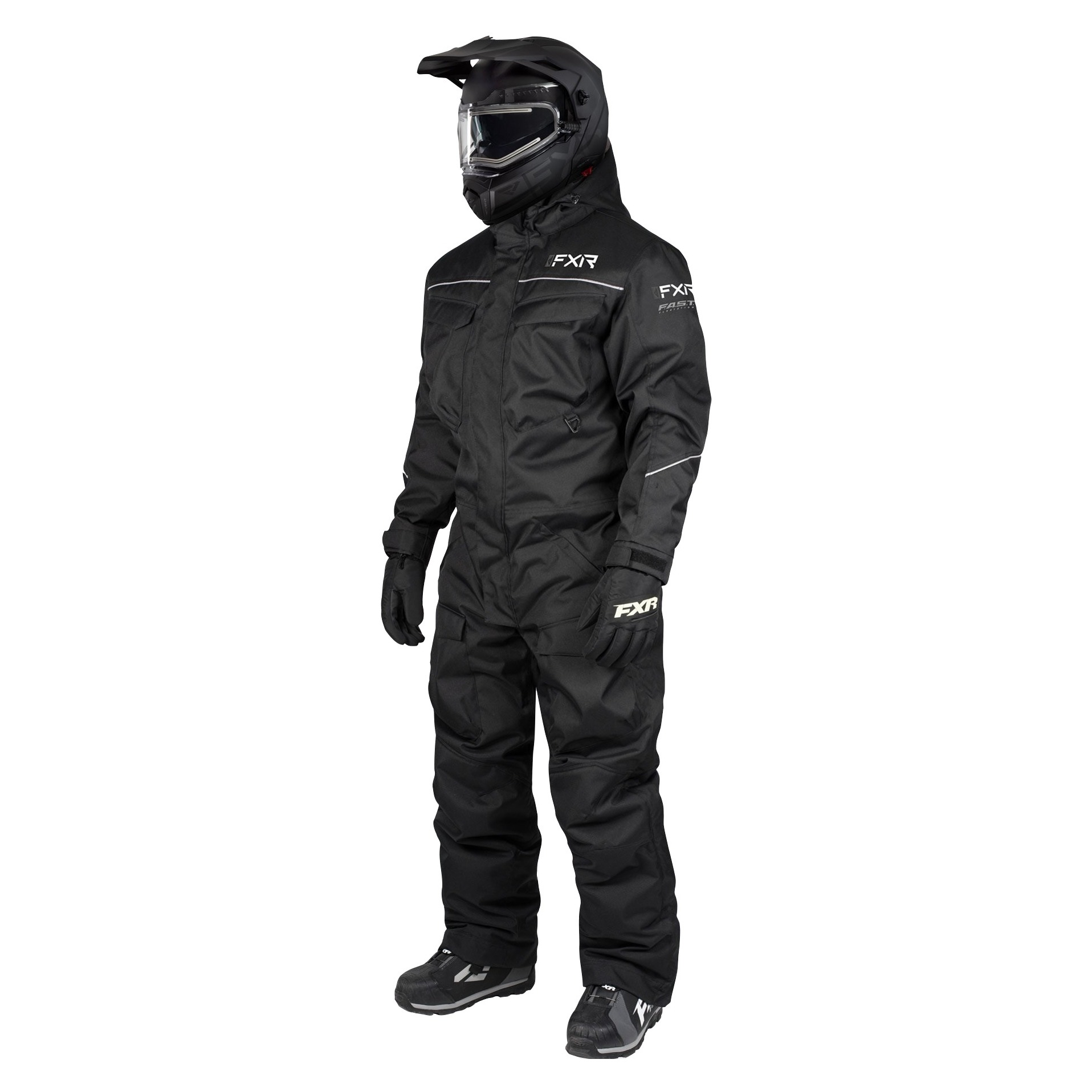 Комбинезон FXR Excursion с утеплителем, взрослые , муж. (Black, 2XL)