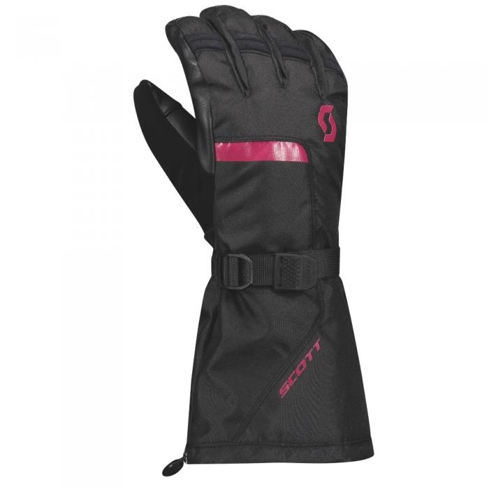 Перчатки Roop (black/pink)