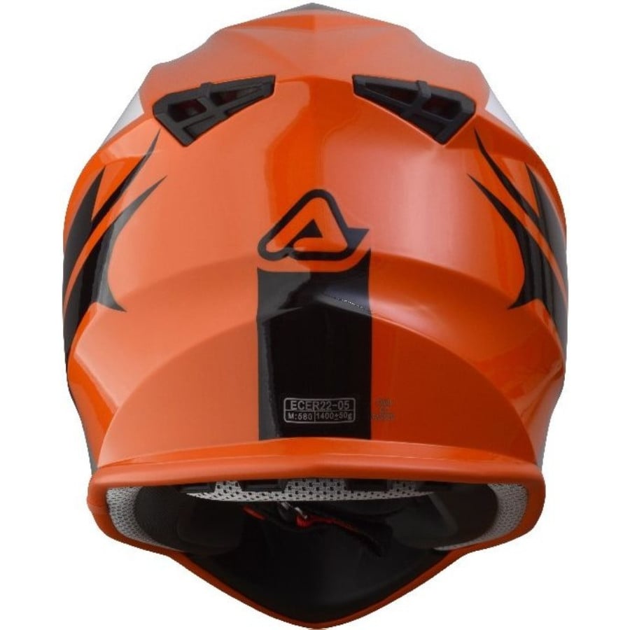 Шлем Acerbis LINEAR orange/White