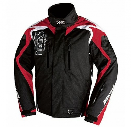 Куртка утепленная Kobuk (3XL (58-62) черный красный)