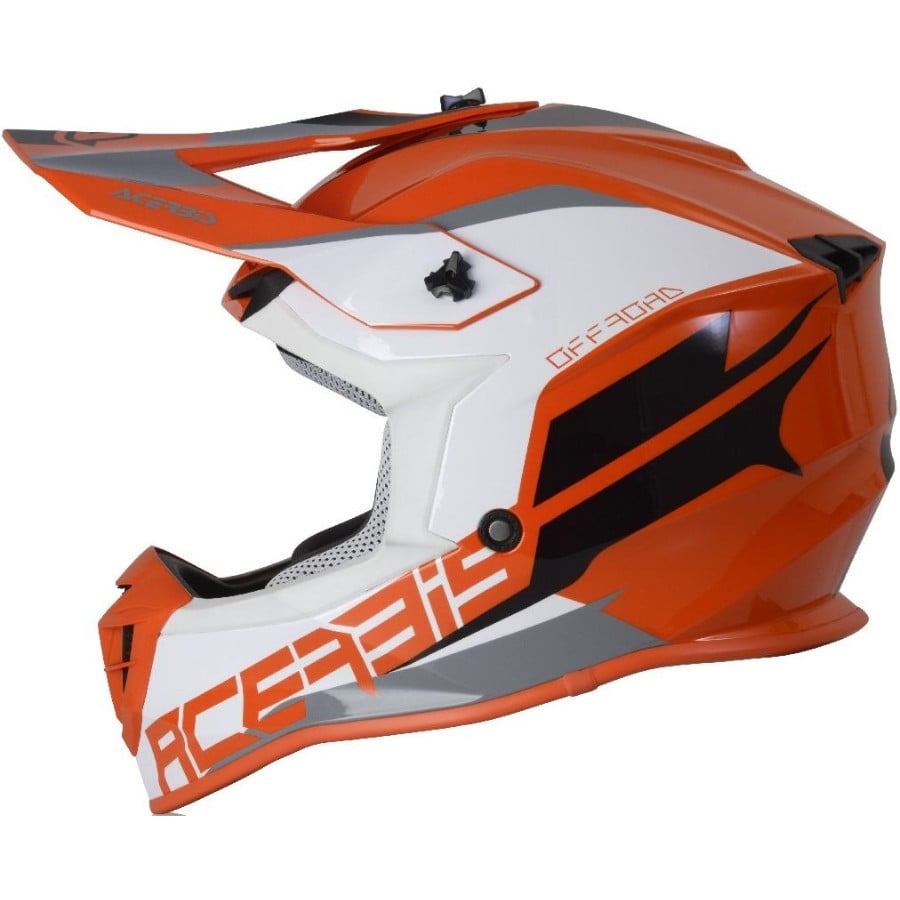 Шлем Acerbis LINEAR orange/White