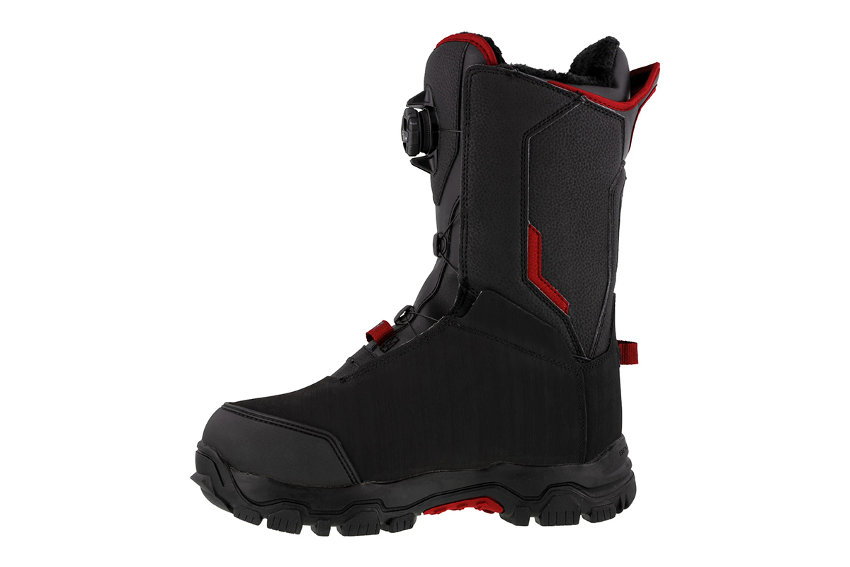 Ботинки FXR Helium BOA с утеплителем, взрослые, унисекс (Black/Rust/Gold,12)