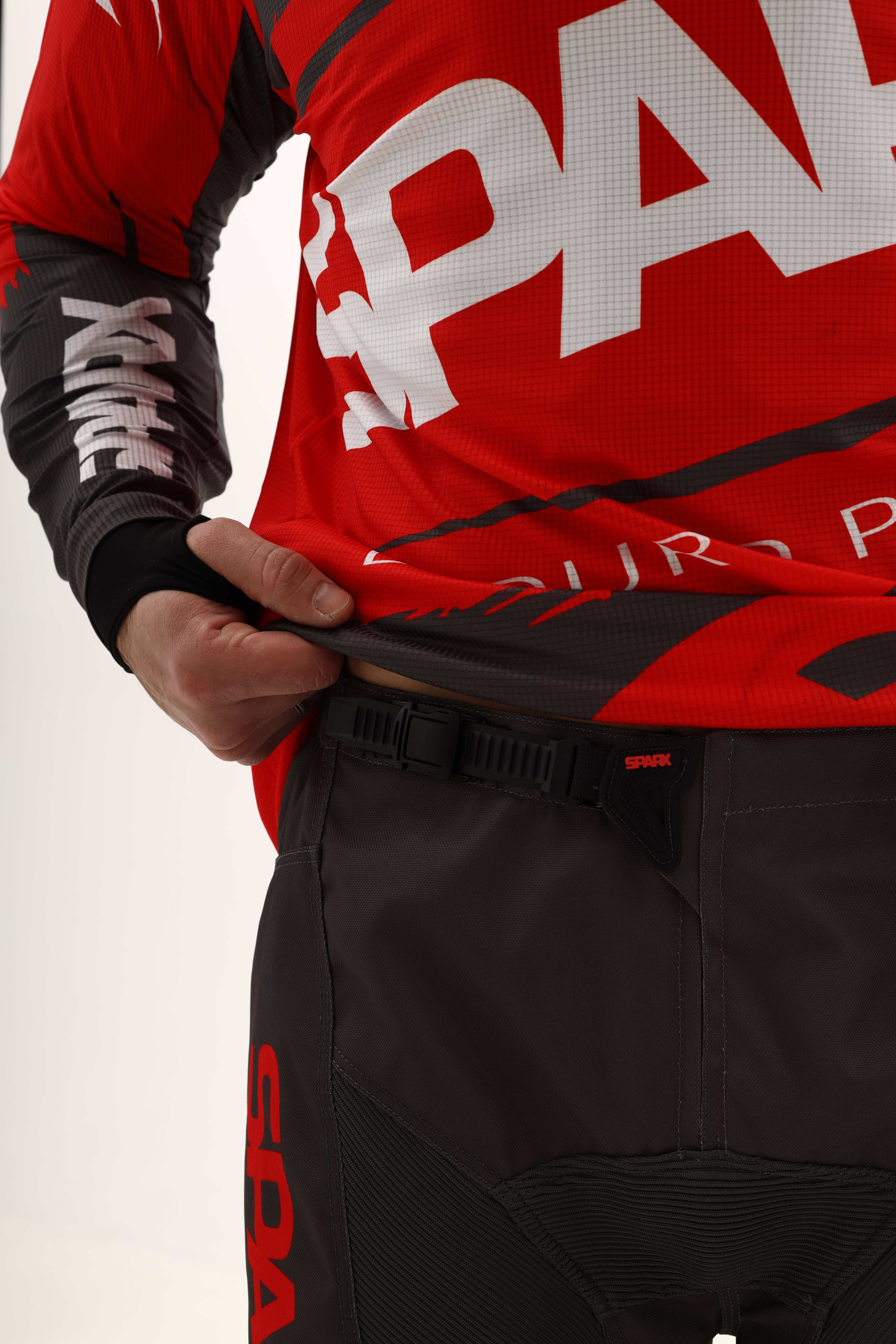 Эндуро комплект Sparx, EX01 VENUM, серо-красный