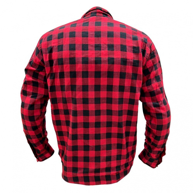 MCP Моторубашка мужская Axe Half Kevlar (Black-Red, L)