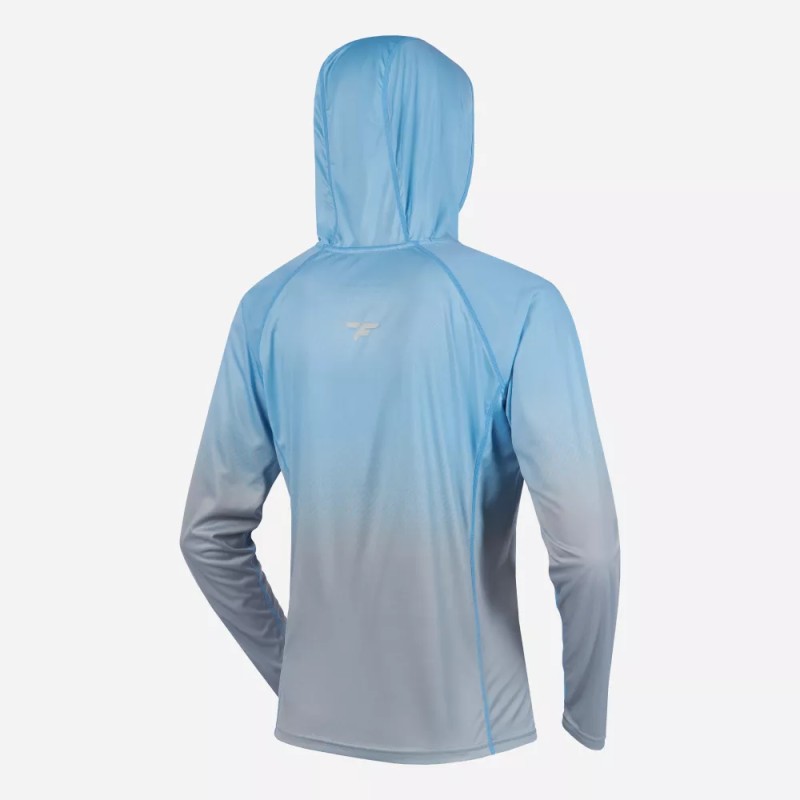 Лонгслив женский Venus Hood W 6621 LightBlue