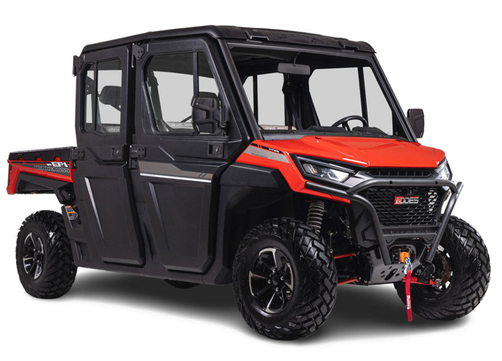 Мотовездеход AODES Workcross 1000-6 HVAC красный