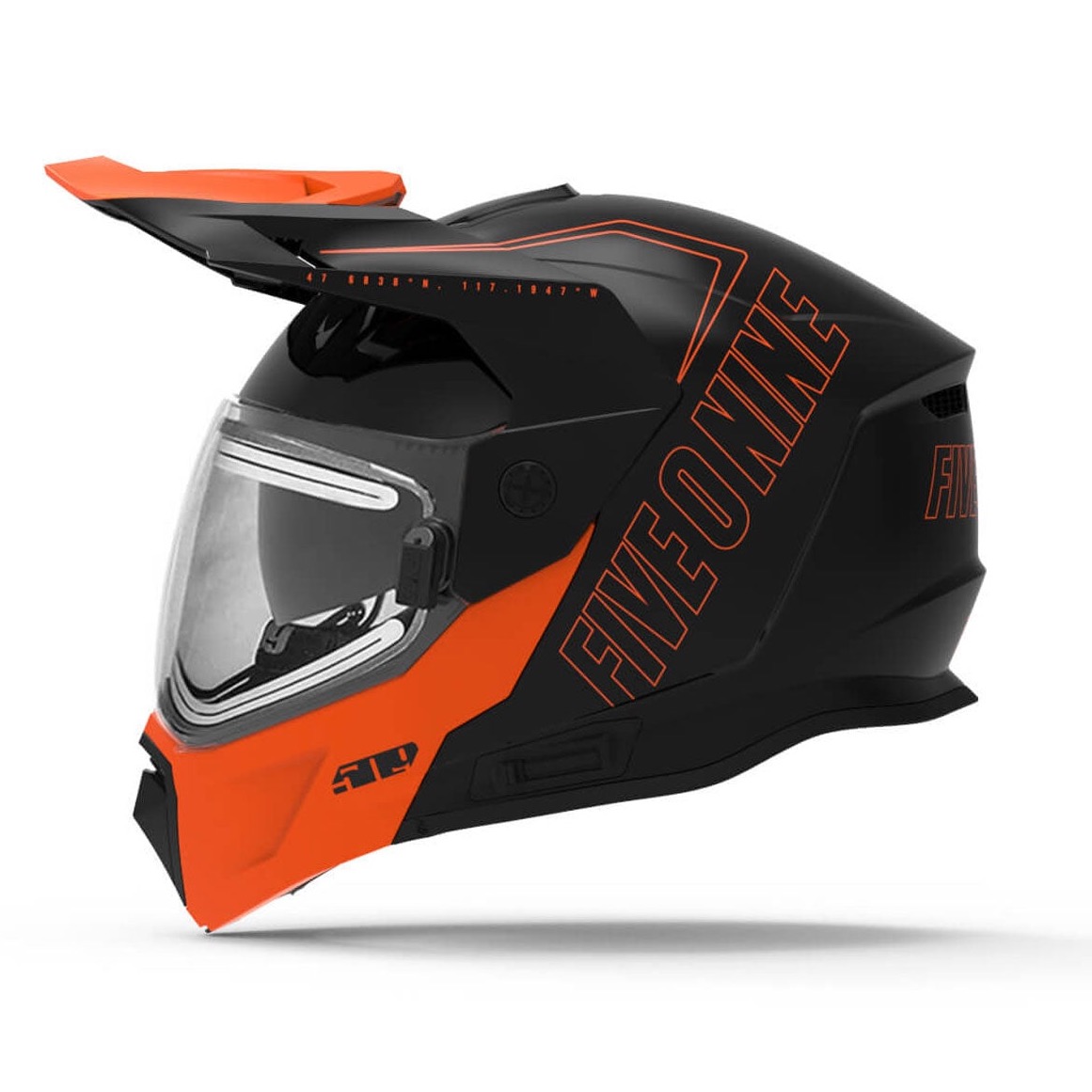 Шлем 509 Delta R4 с подогревом (Orange)