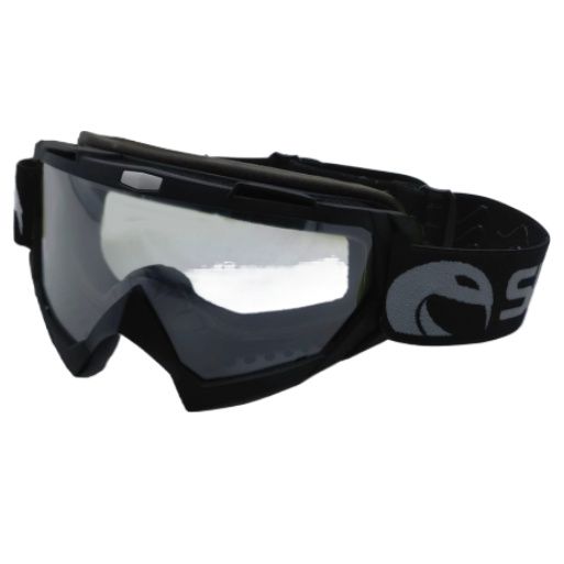 Очки без аутригеров SPARX FLASH, черный-черный, прозрачная линза