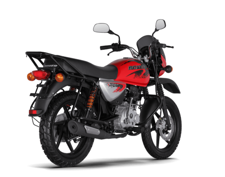 Мотоцикл Bajaj Boxer BM 150 черно-красный 