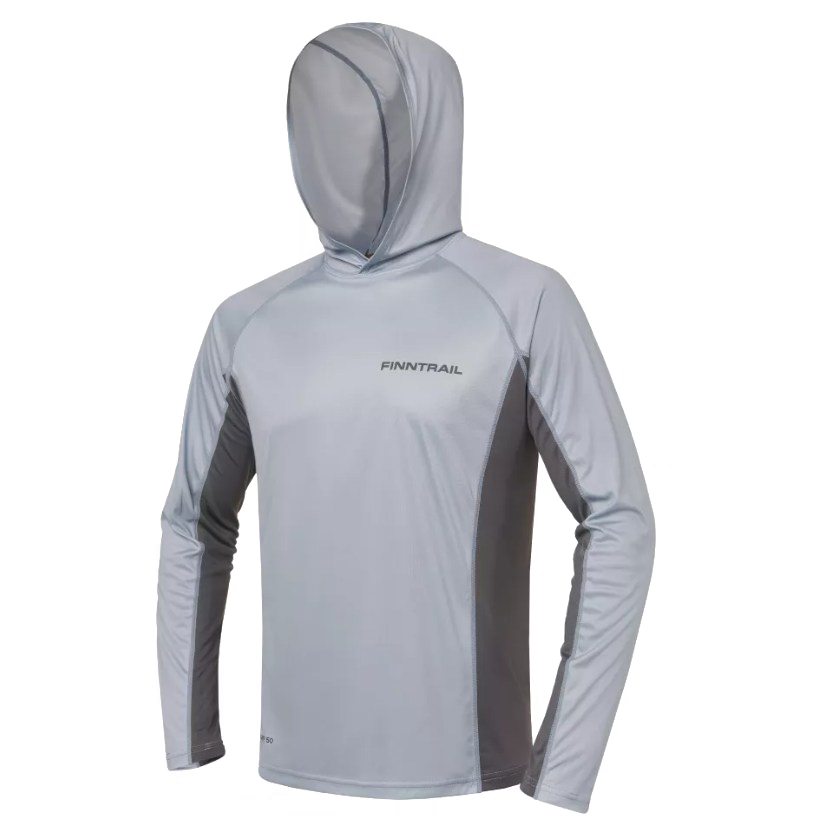 Лонгслив мужской Wave Big Logo 6614 Grey