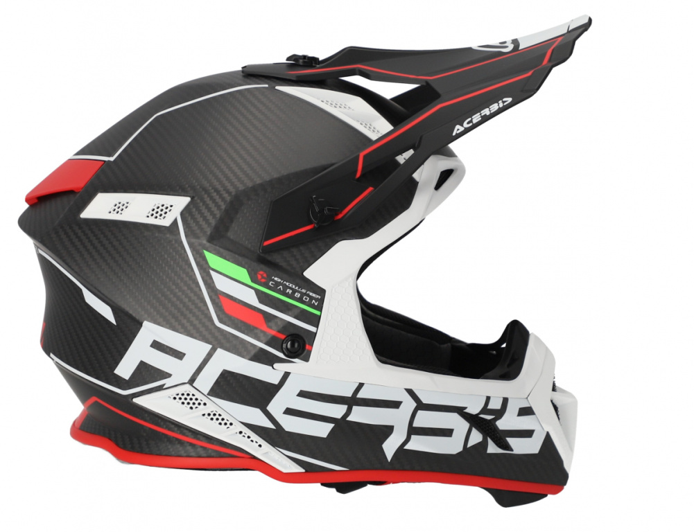 Шлем Acerbis STEEL CARBON 22-06 Black/Red, L
