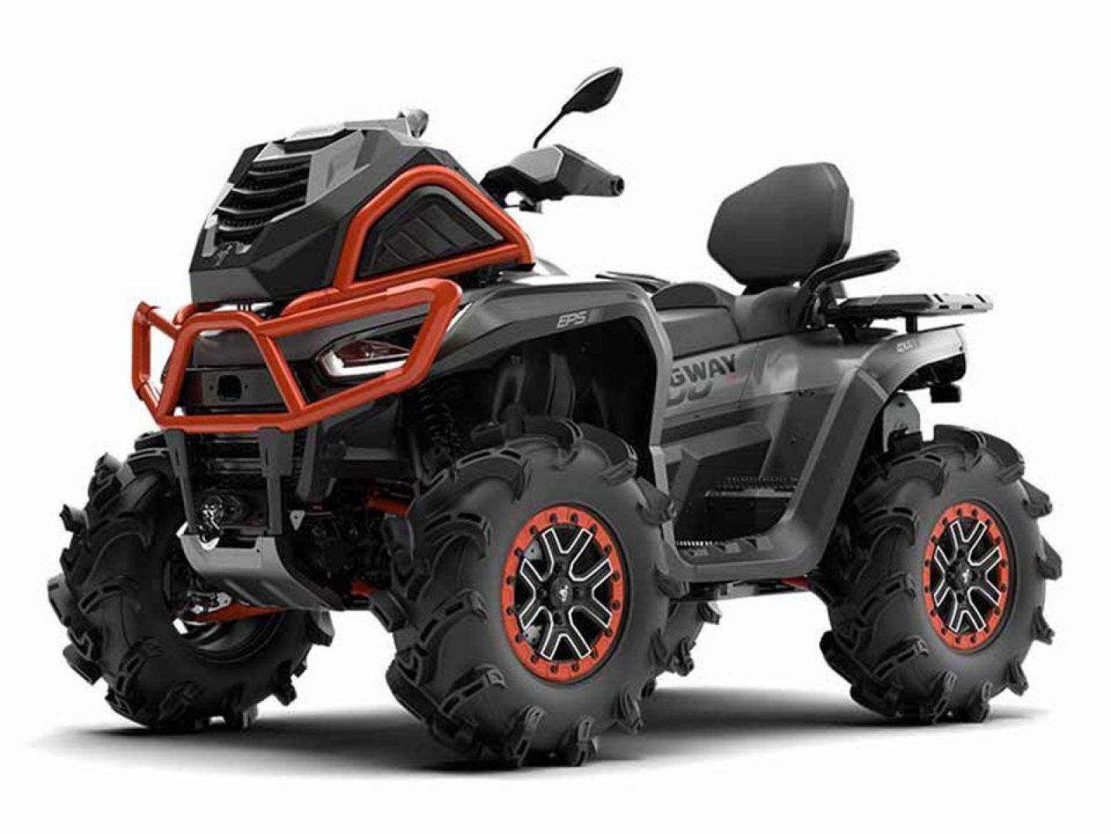 Квадроцикл SEGWAY AT10 W MUD Premium (Серый)