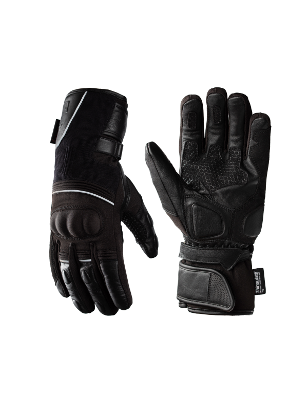 STARKS Мотоперчатки зимние Haron муж.(L черный)