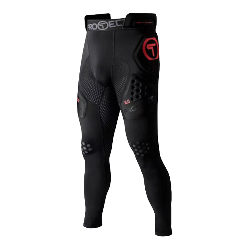 Мотоштаны защитные T Protect, 8.0A, черный, S/M