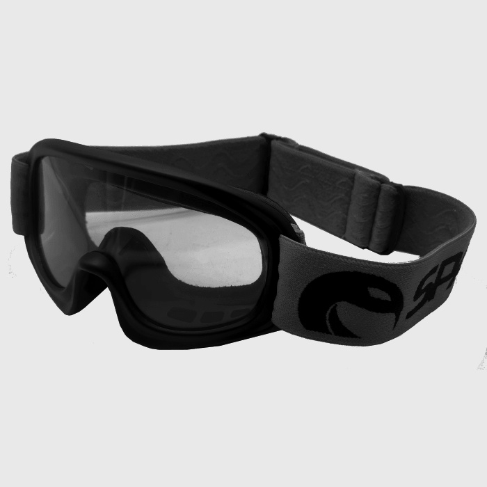 Очки без аутригеров SPARX PIONER, черный-черный, прозрачная линза