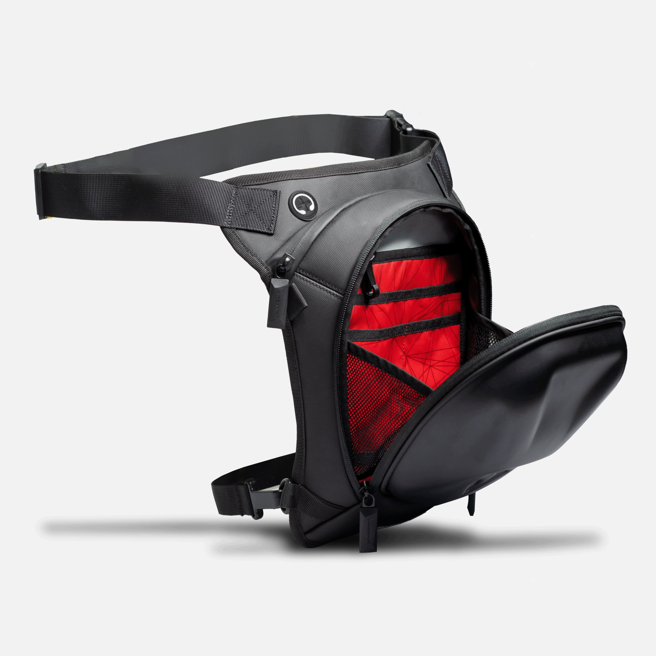 Сумка на пояс/бедро Carbonado TORA, цвет черный