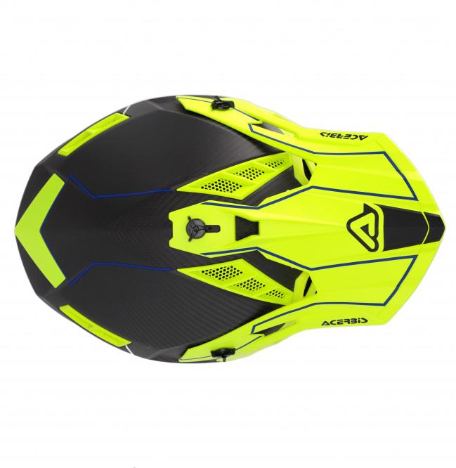 Шлем Acerbis STEEL CARBON 22-06 Black/Fluo, M
