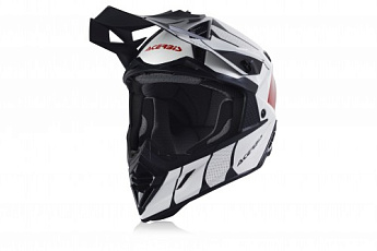 Шлем Acerbis X-TRACK VTR RED/WHITE