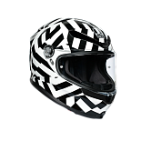 Шлем AGV K6 SECRET BLACK/WHITE